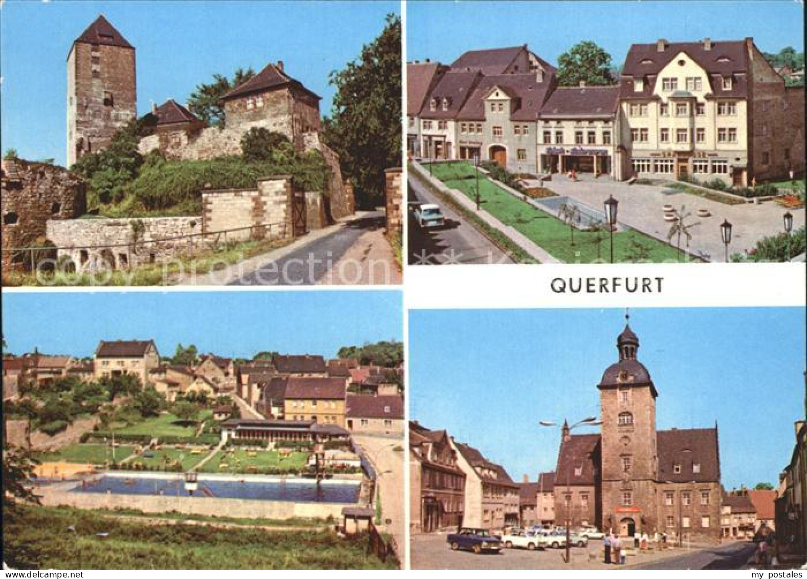 72311331 Querfurt Dreicek Burg Bad Rathaus Querfurt - Querfurt