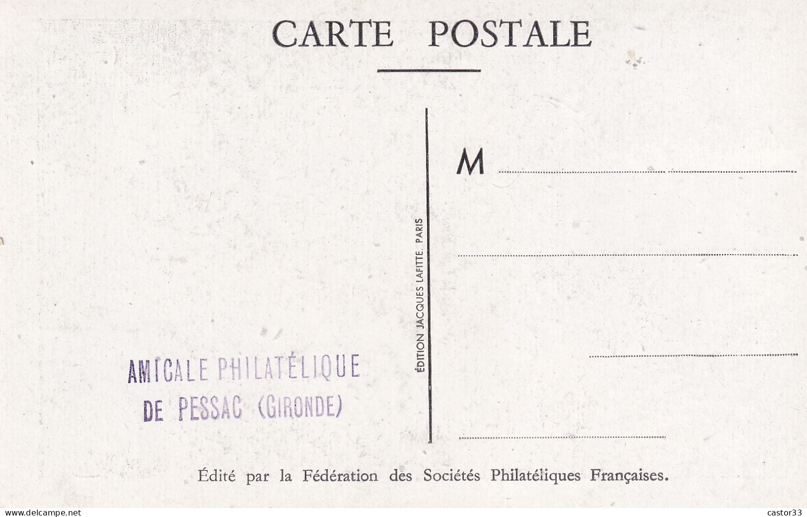 Journée Du Timbre 1948, Etienne Arago - Tag Der Briefmarke