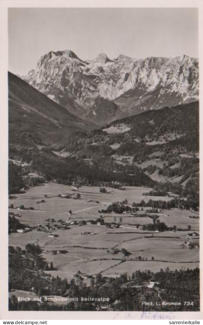 5473 - Blick Auf Schönau M. Reiteralpe - 1954 - Pfarrkirchen