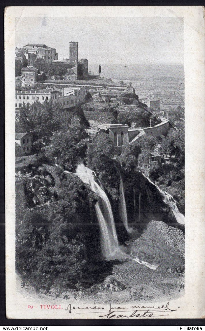 Italy - 1905 - Tivoli - Panoramica - Tivoli