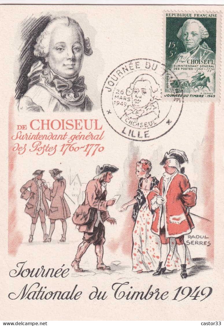 Journée Du Timbre 1949, Choiseul - Giornata Del Francobollo