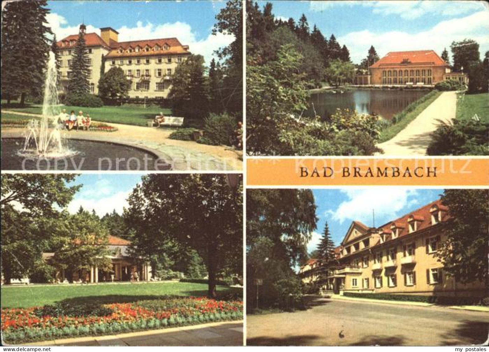 72310730 Bad Brambach Joliot Curi Haus Festhale Radonquelle Vogtlandhaus Bad Bra - Bad Brambach