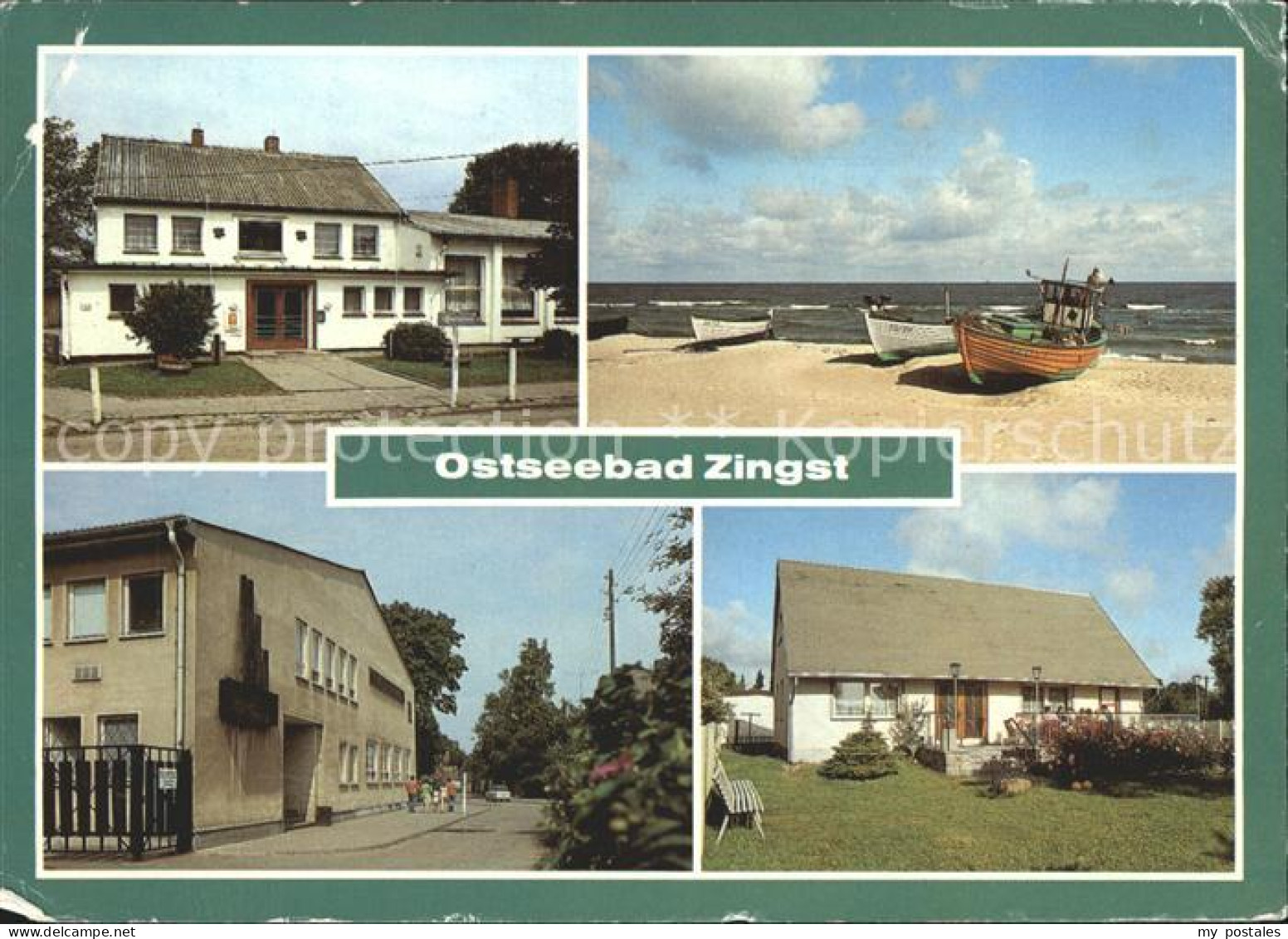 72310654 Zingst Ostseebad Erholungsheim Stranddiestel Und Nordlicht Fischerstran - Zingst