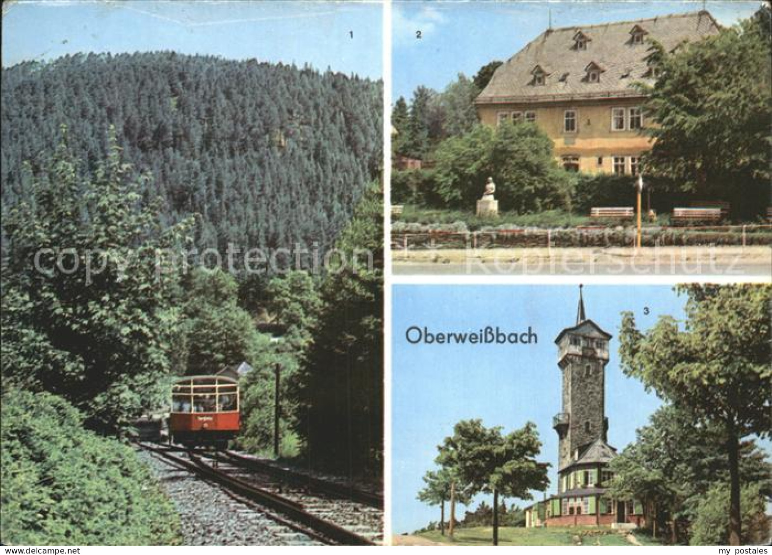 72310647 Oberweissbach Bergbahn Froebelturm Froebelhaus Oberweissbach - Oberweissbach