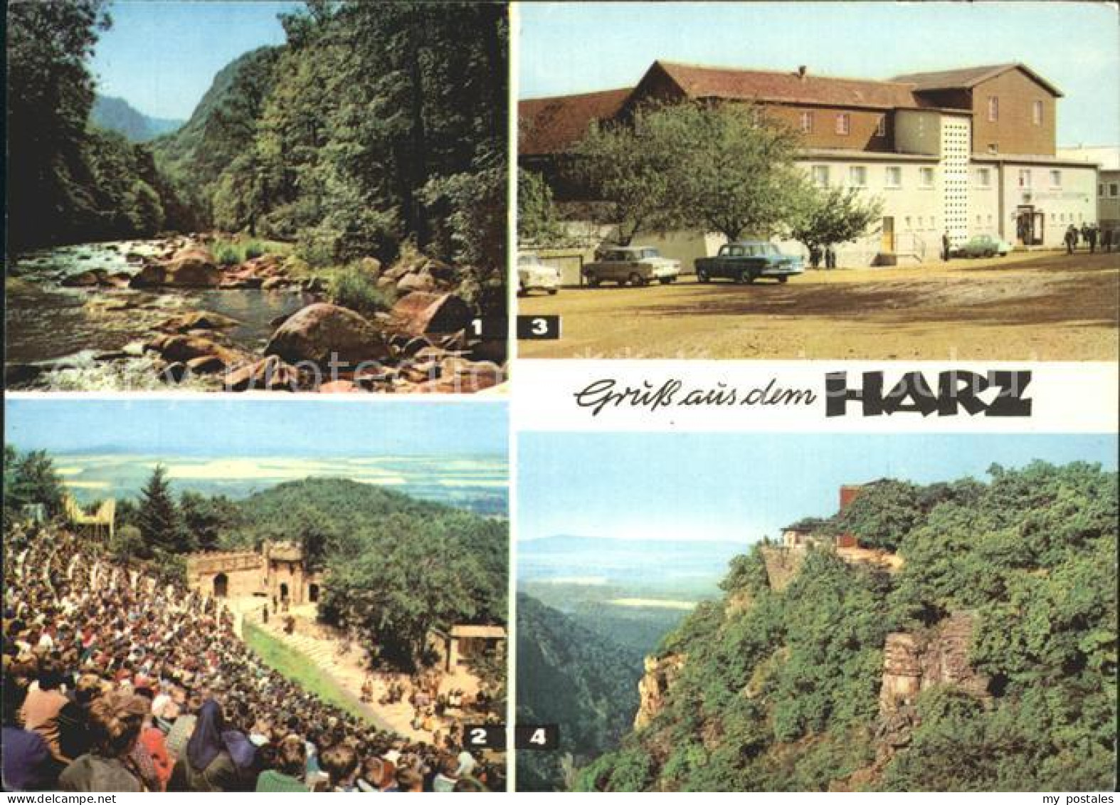72310640 Harz Bodetal Bergtheater Bei Der Thale Berghotel Rossstrappe Harzgerode - Harzgerode