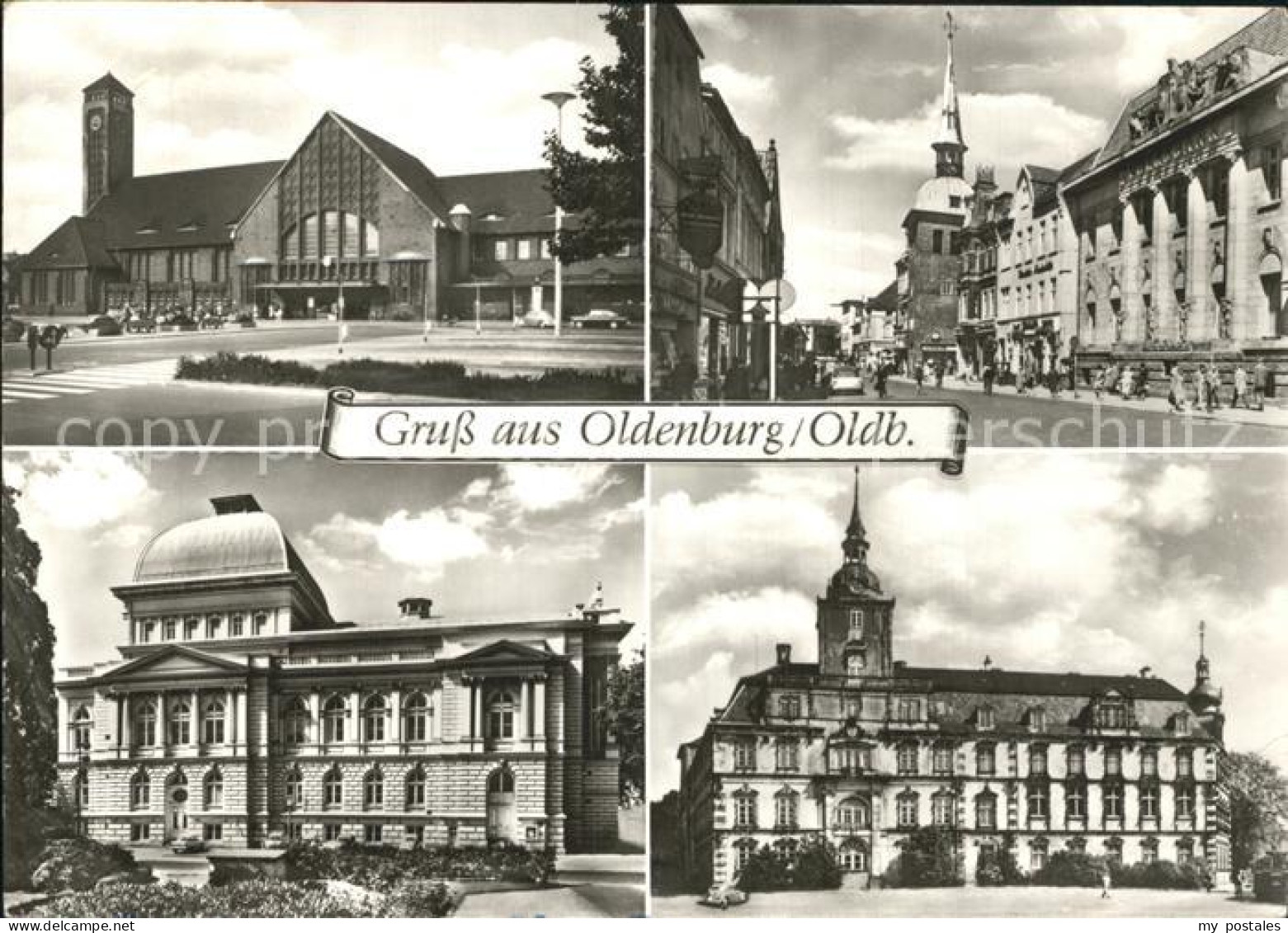 72310530 Oldenburg Niedersachsen Hauptbahnhof Der Lappan Schloss Bloherfelde - Oldenburg