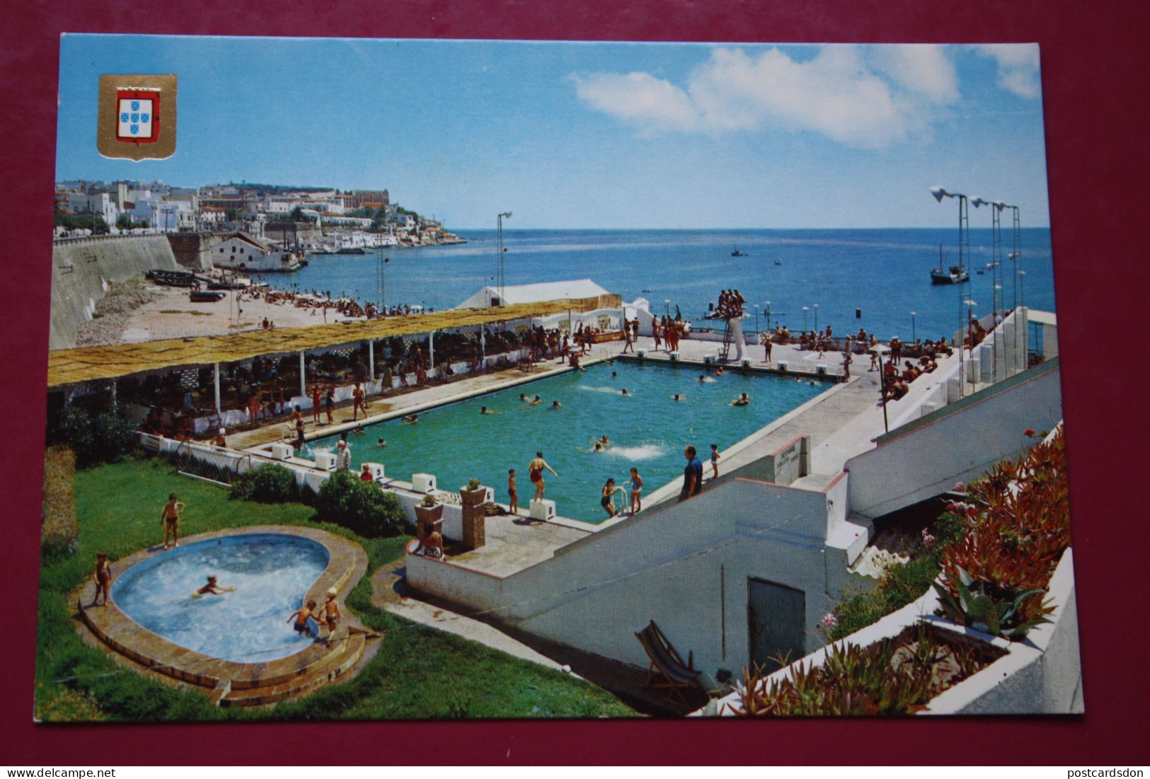 - Africa. ESPAÑA, CEUTA , Swimming Pool- Old Postcard - Ceuta