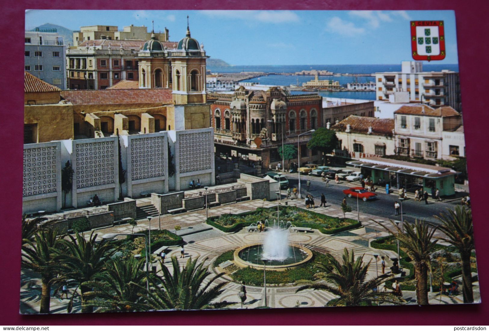 - Africa. ESPAÑA, CEUTA , Plaza De Los Reyes- Old Postcard - Ceuta