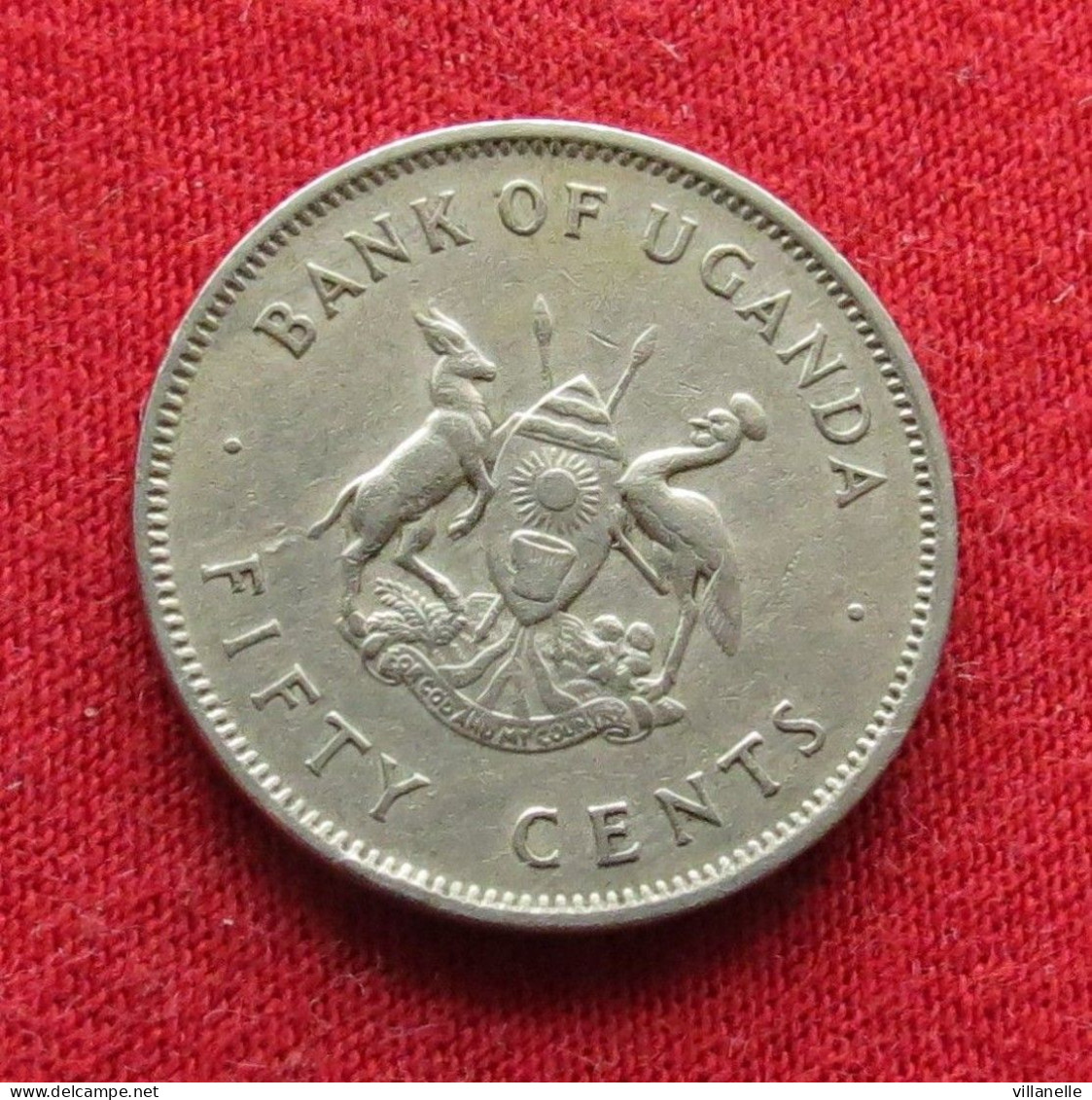 Uganda 50 Cents 1966 KM# 4 Lt 532 *VT Ouganda Oeganda - Uganda