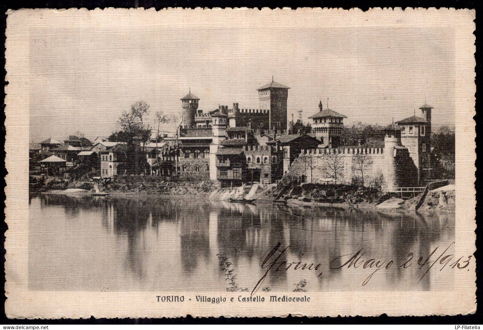 Italy - 1913 - Torino - Villaggio E Castello Medioevale - Piazze