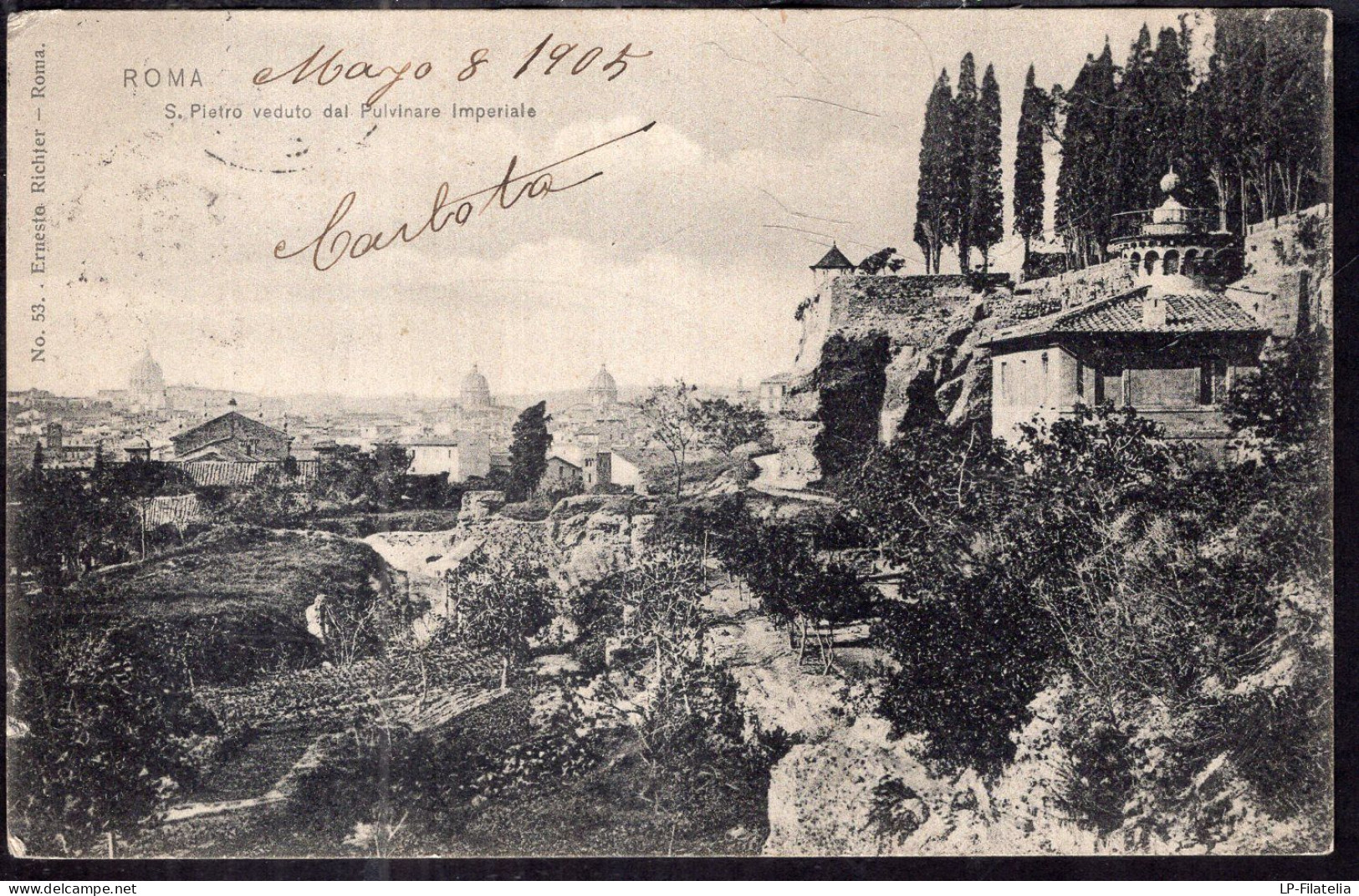 Italy - 1905 - Roma - San Pietro - Veduto Dal Pulvinare Imperiale - San Pietro