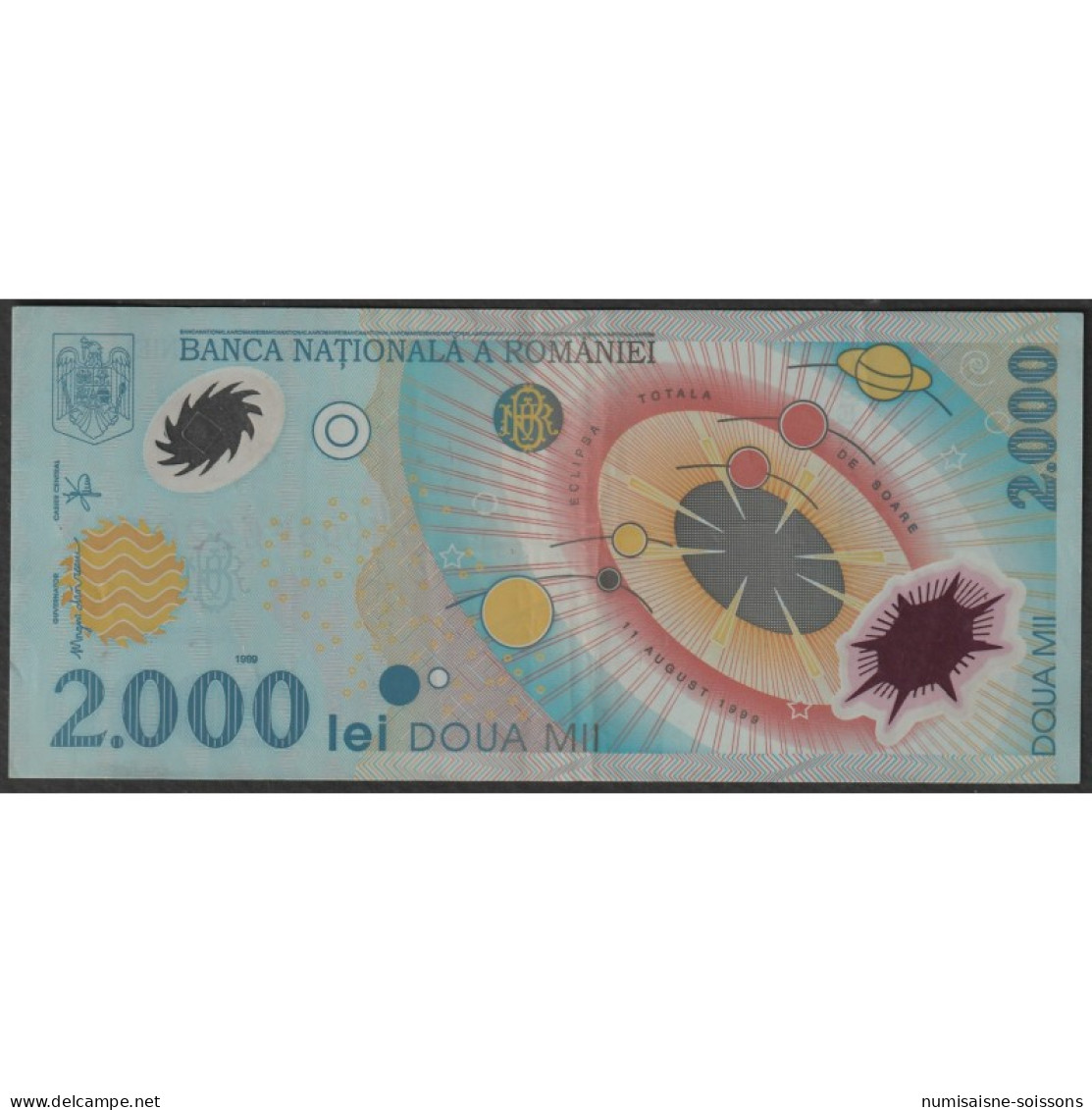 ROUMANIE - PICK 111 A - 2000 LEI 1999 - SUP - Romania