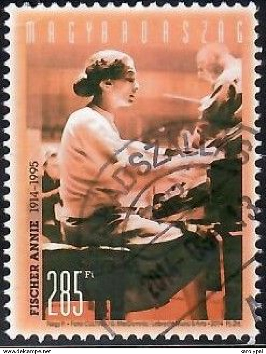 Hungary, 2014, Used, Annie Fischer (1914-1995), Mi. Nr.5687 - Used Stamps