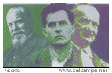 Edmund Husserl, Ludwig Wittgenstein, Martin Heidegger Philosopher,Ontology  Metaphysics  Epistemology MNH Portugal - Fisica