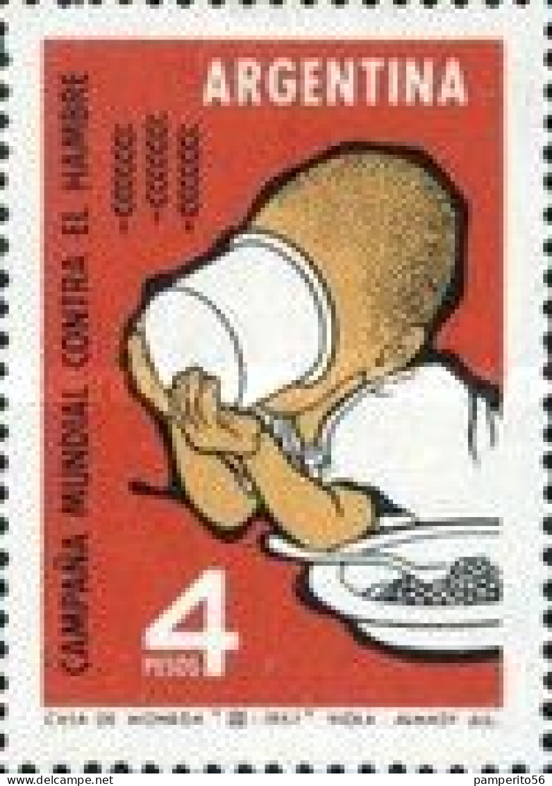 ARGENTINA - AÑO 1963 - Lucha Contra El Hambre.- MINT - Unused Stamps