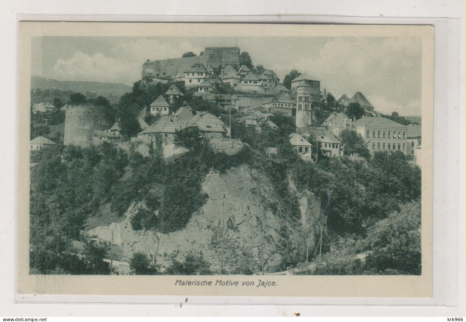 BOSNIA AND HERZEGOVINA  JAJCE Postcard - Bosnie-Herzegovine