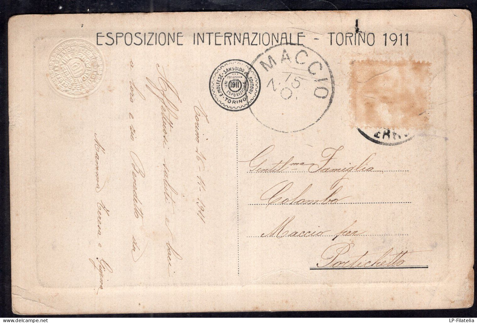 Italy - 1915 - Torino - Exposizione 1911 - Mostre, Esposizioni