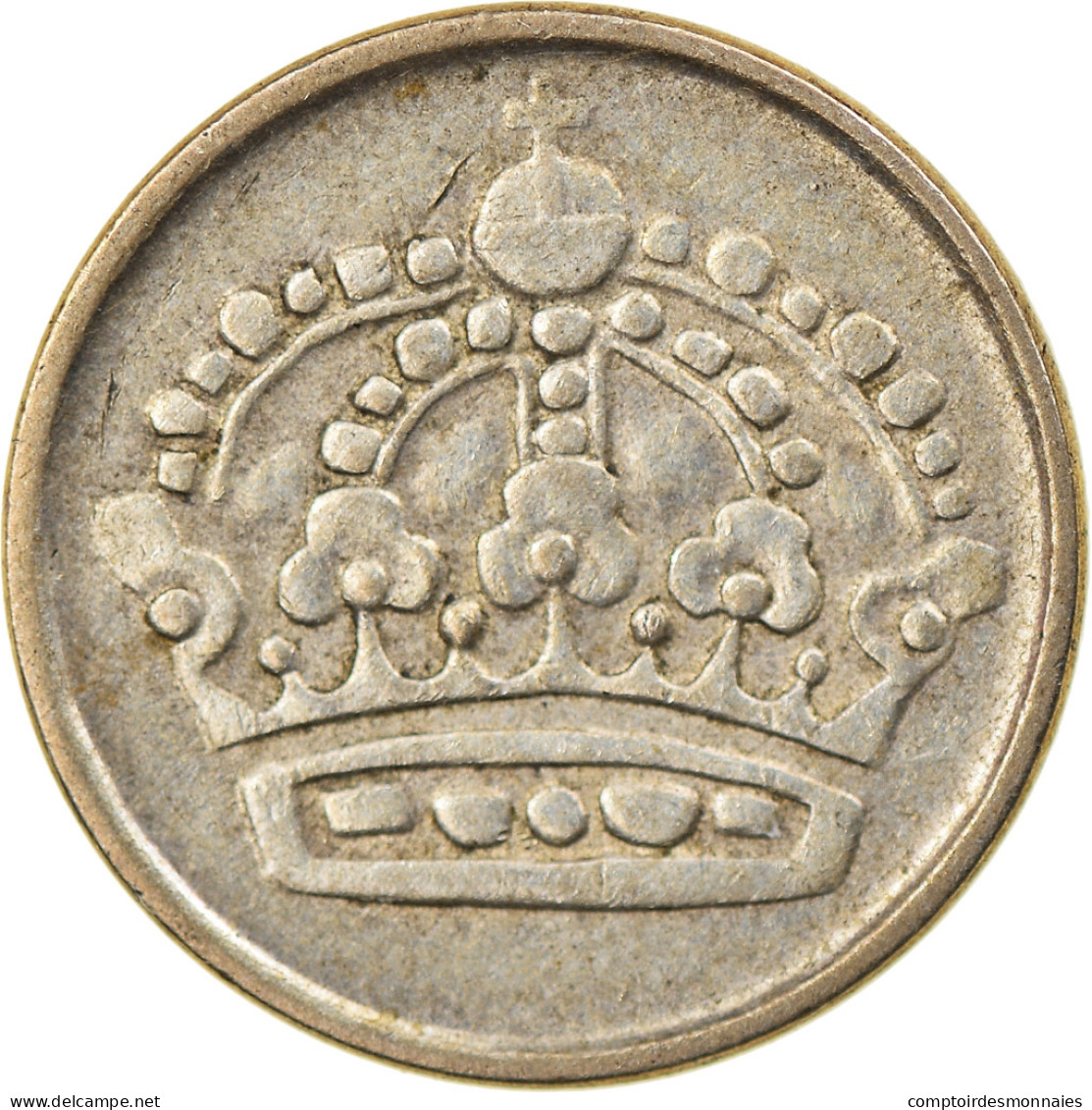 Monnaie, Suède, Gustaf VI, 10 Öre, 1960, TTB, Argent, KM:823 - Suède