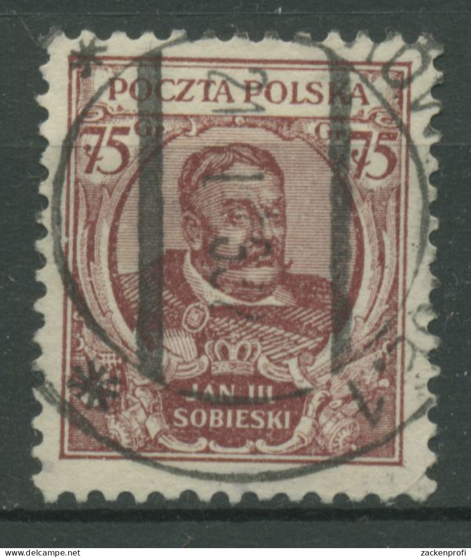 Polen 1930 König Johann II. Sobieski 264 Gestempelt - Usados