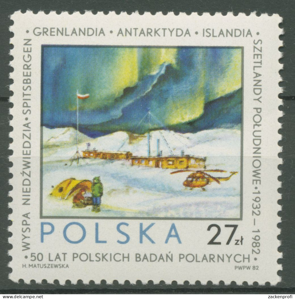 Polen 1982 Polarforschung 2832 Postfrisch - Ungebraucht