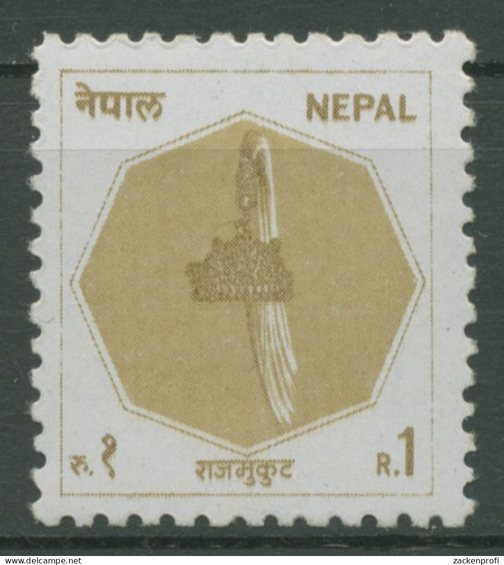 Nepal 1986 Königskrone 469 Postfrisch - Népal