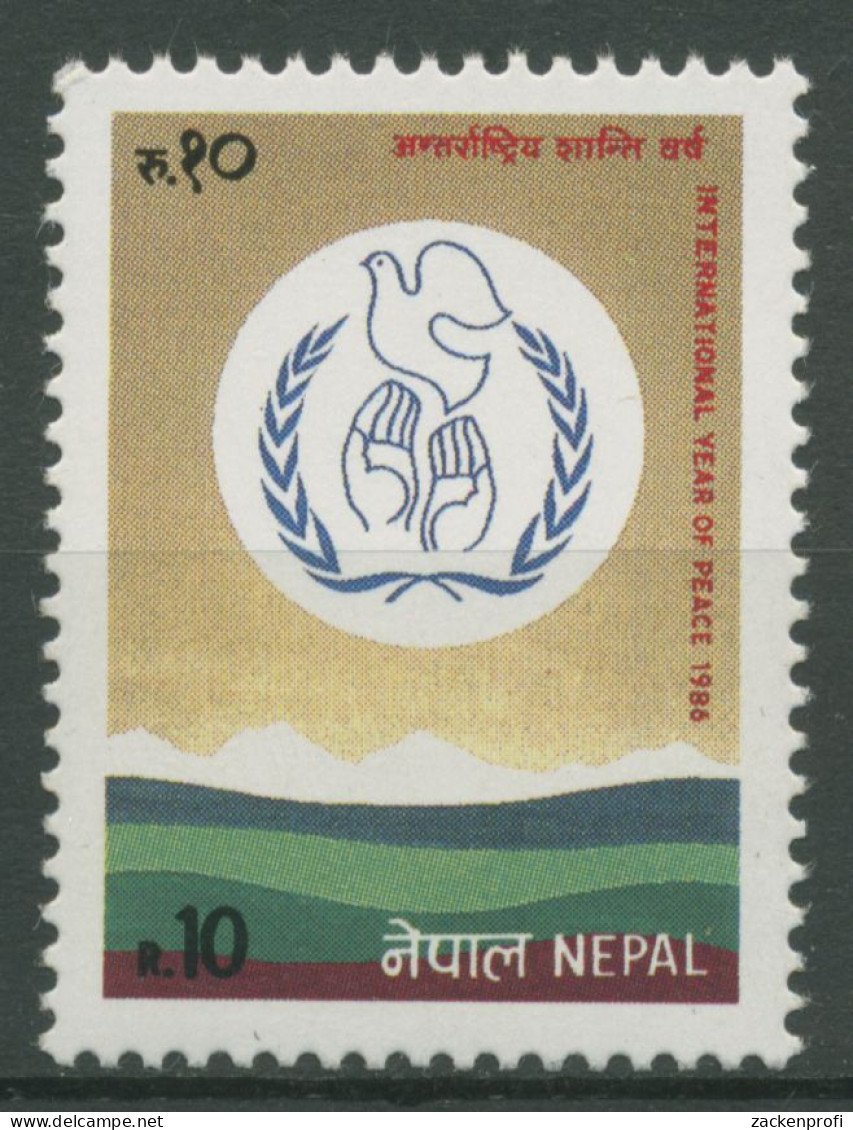 Nepal 1986 Jahr Des Friedens 475 Postfrisch - Nepal