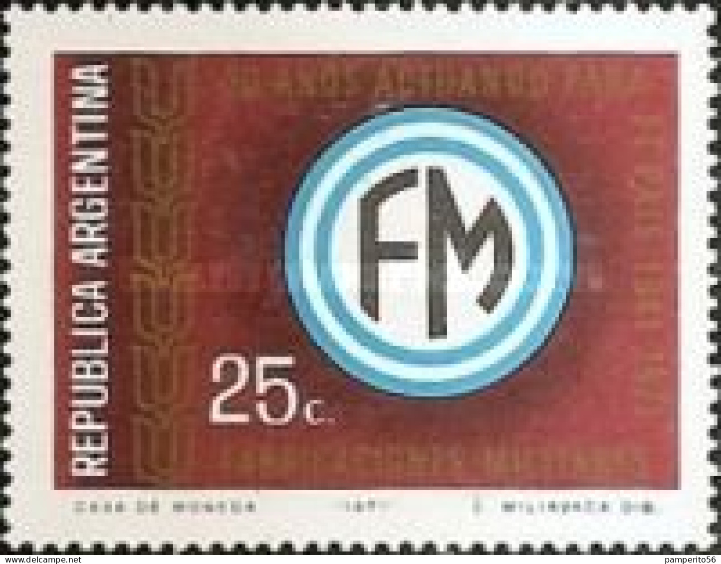 ARGENTINA - AÑO 1971 - 30º Aniversario De La Industria Militar Nacional. - Usado - Used Stamps
