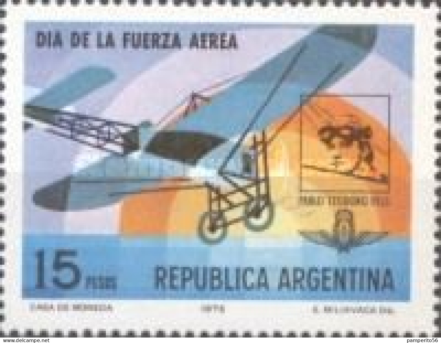 ARGENTINA - AÑO 1976 - Día De Las Fuerzas Aéreas. - Usado - Oblitérés