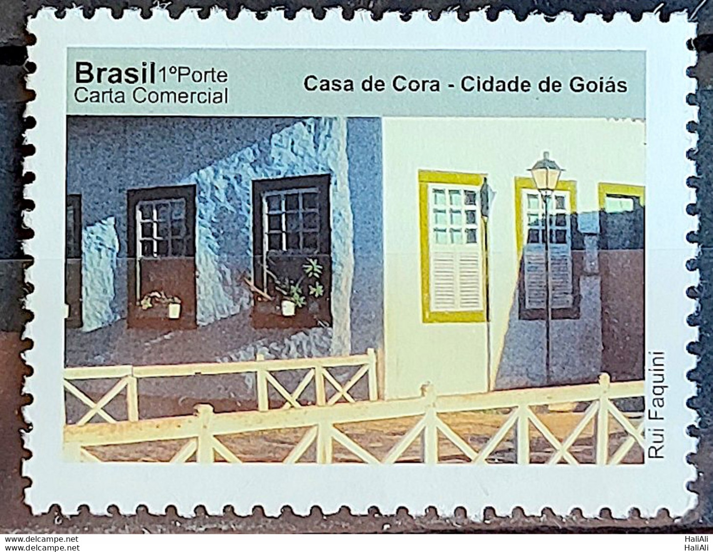 C 3076 Brazil Depersonalized Stamp Tourism Beauties Of Goias 2010 Cora Coralina Literature - Personalized Stamps