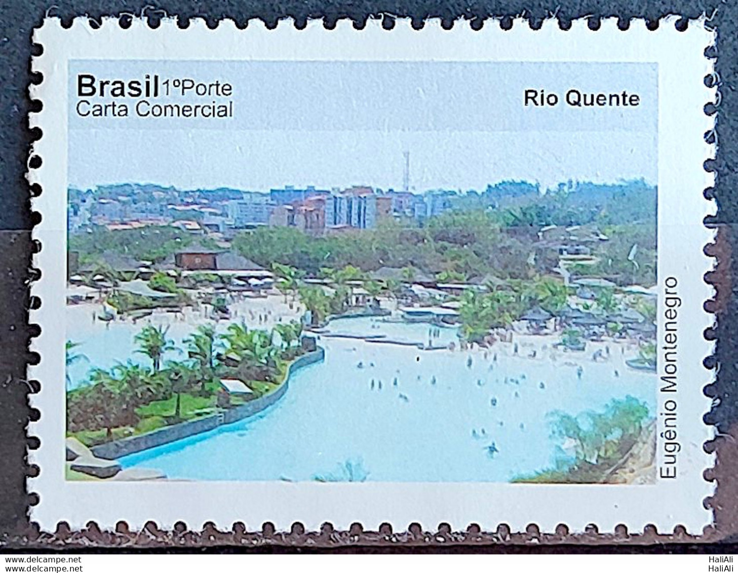 C 3068 Brazil Depersonalized Stamp Tourism Beauties Of Goias 2010 Rio Quente - Personalized Stamps