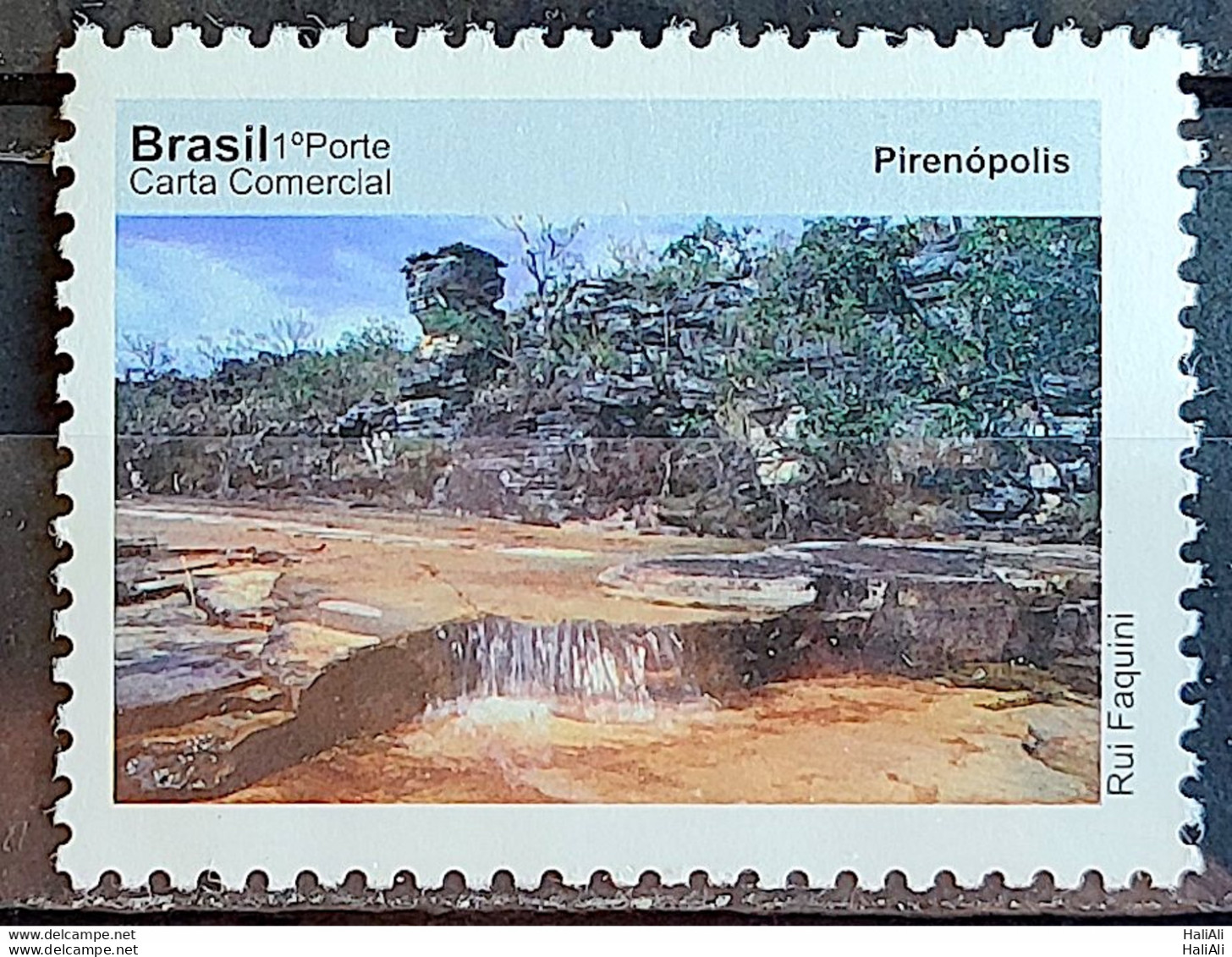 C 3074 Brazil Depersonalized Stamp Tourism Beauties Of Goias 2010 Pirenopolis - Personalisiert