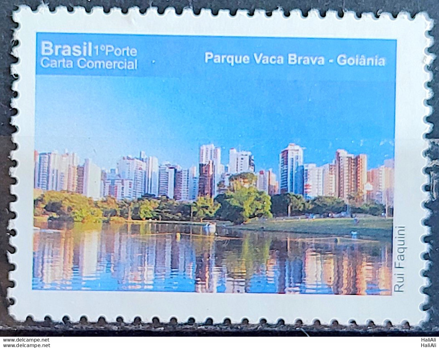C 3065 Brazil Depersonalized Stamp Tourism Beauties Of Goias 2010 Goiania Parque Vaca Brava - Personalized Stamps