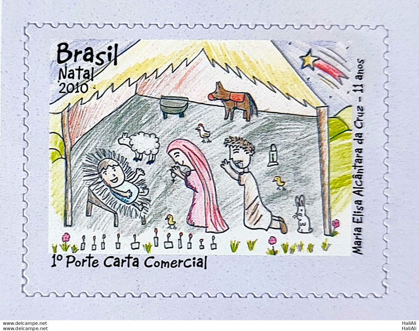 C 3050 Brazil Stamp Religion Christmas 2010 - Nuevos