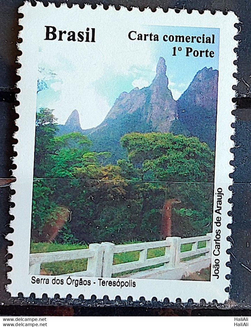 C 3044 Brazil Depersonalized Stamp Tourism Wonders Of Rio De Janeiro Tourism 2010 Serra Dos Orgaos Teresopolis - Personalisiert