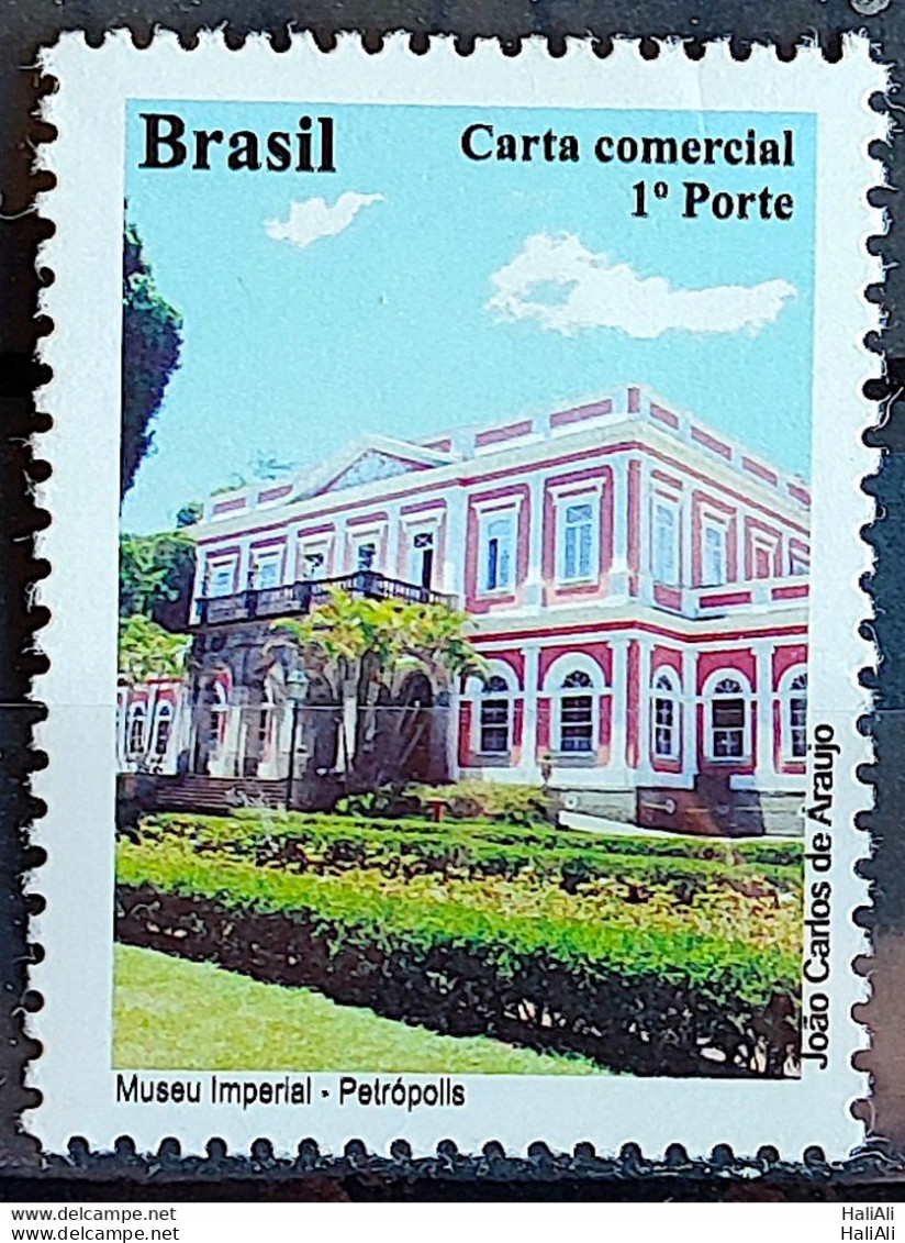C 3040 Brazil Depersonalized Stamp Tourism Wonders Of Rio De Janeiro Tourism 2010 Imperial Museumm Petropolis - Personalized Stamps