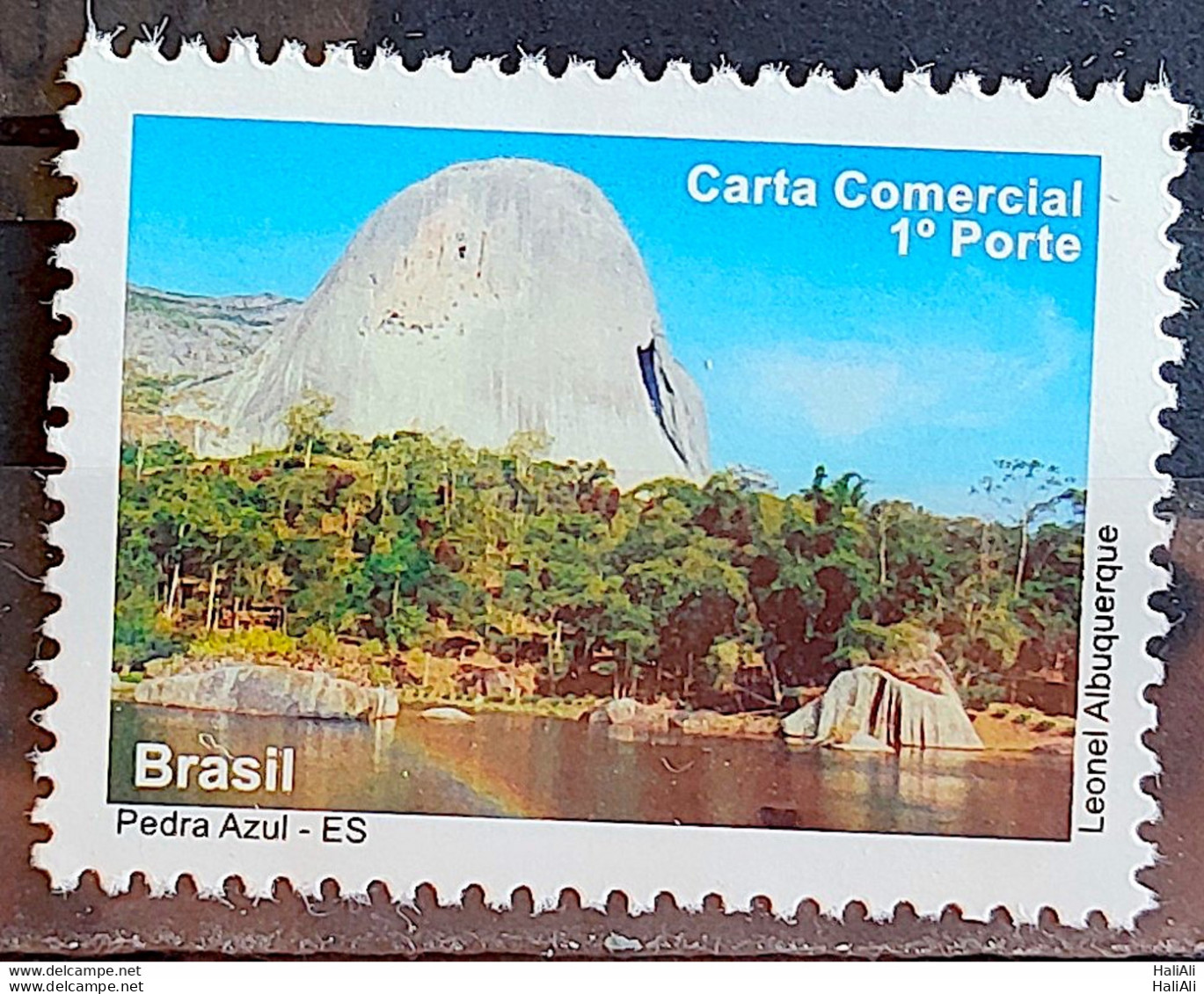 C 3022 Brazil Depersonalized Stamp Tourism Espirito Santo 2010 Pedra Azul - Personalized Stamps