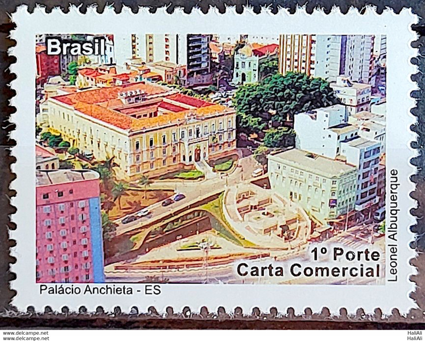 C 3019 Brazil Depersonalized Stamp Tourism Espirito Santo 2010 Palacio Anchieta Architecture - Personalized Stamps