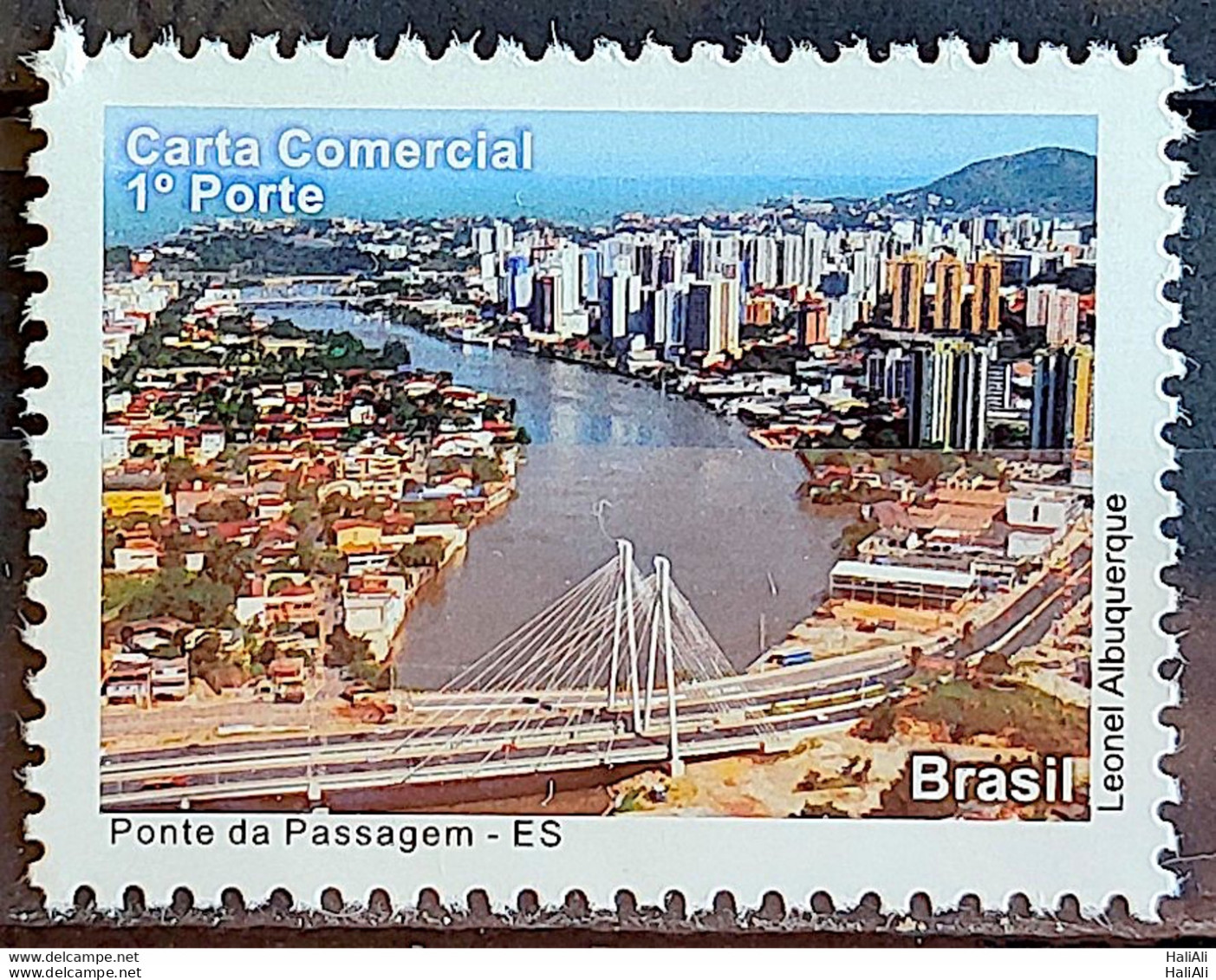 C 3018 Brazil Depersonalized Stamp Tourism Espirito Santo 2010 Ponte Da Passagem Architecture - Personnalisés