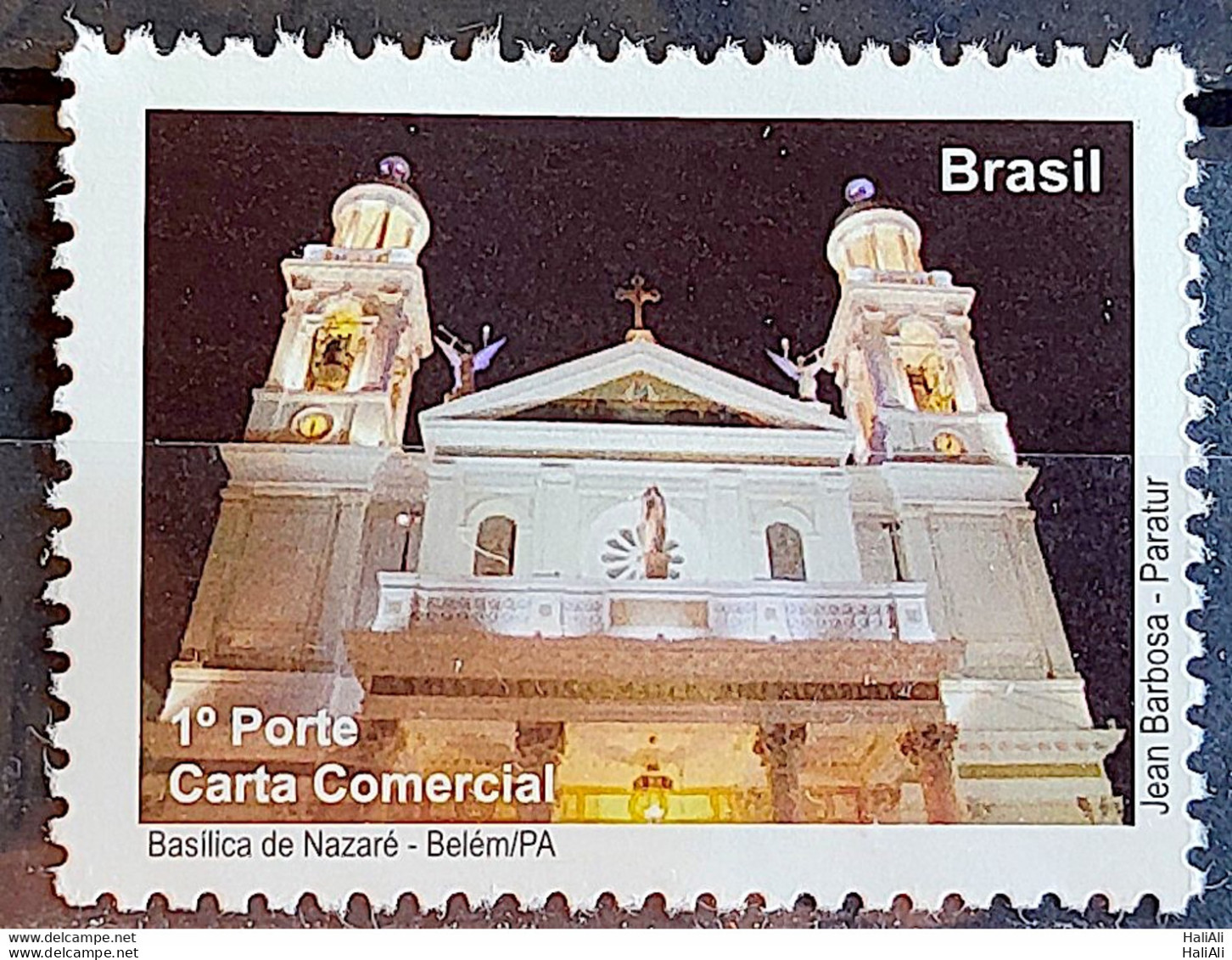C 2995 Brazil Depersonalized Stamp Tourism Para Belem 2010 Basilica De Nazare Church Religion - Personalized Stamps