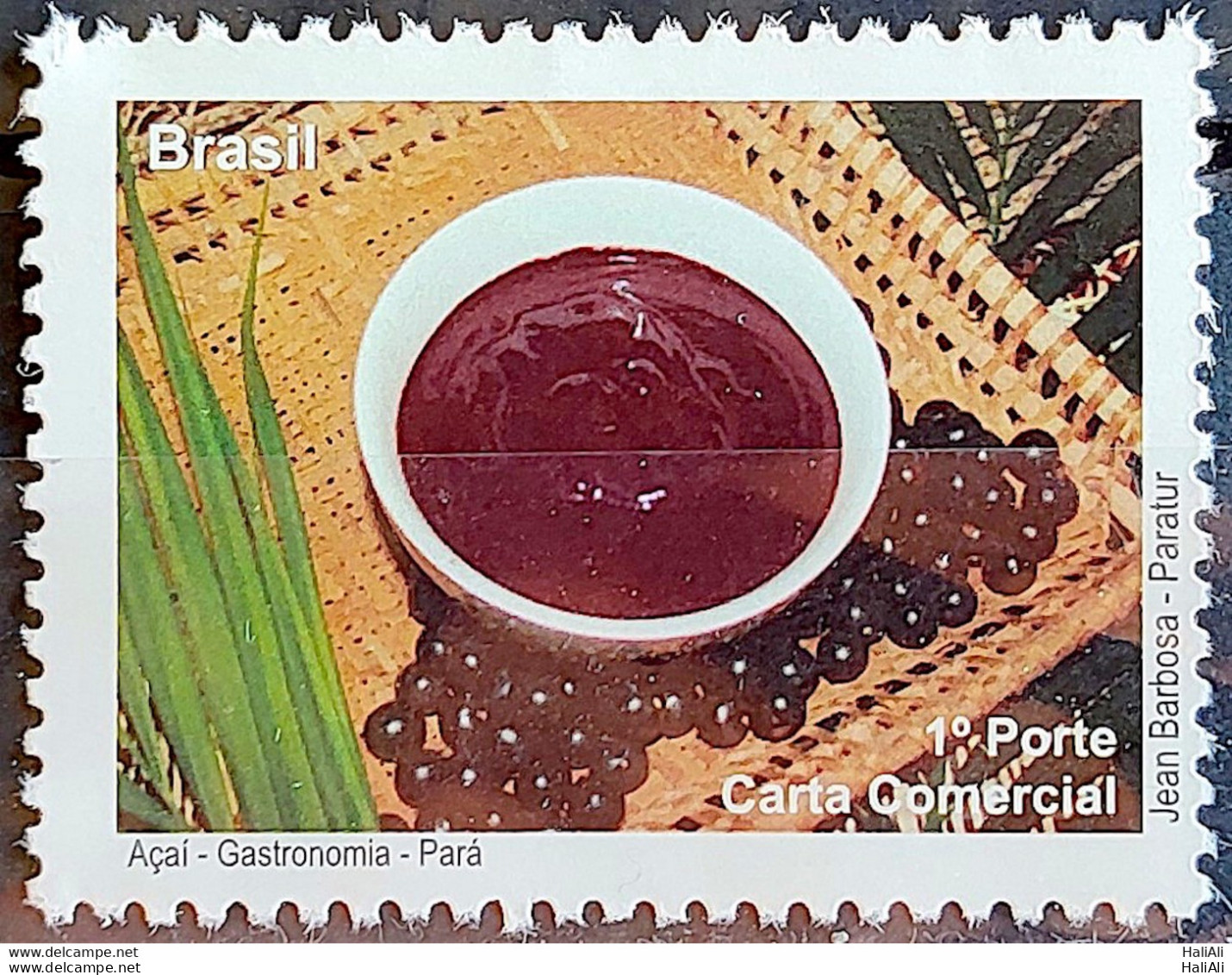 C 2992 Brazil Depersonalized Stamp Tourism Para Belem 2010 Acai Gastronomy - Personalized Stamps