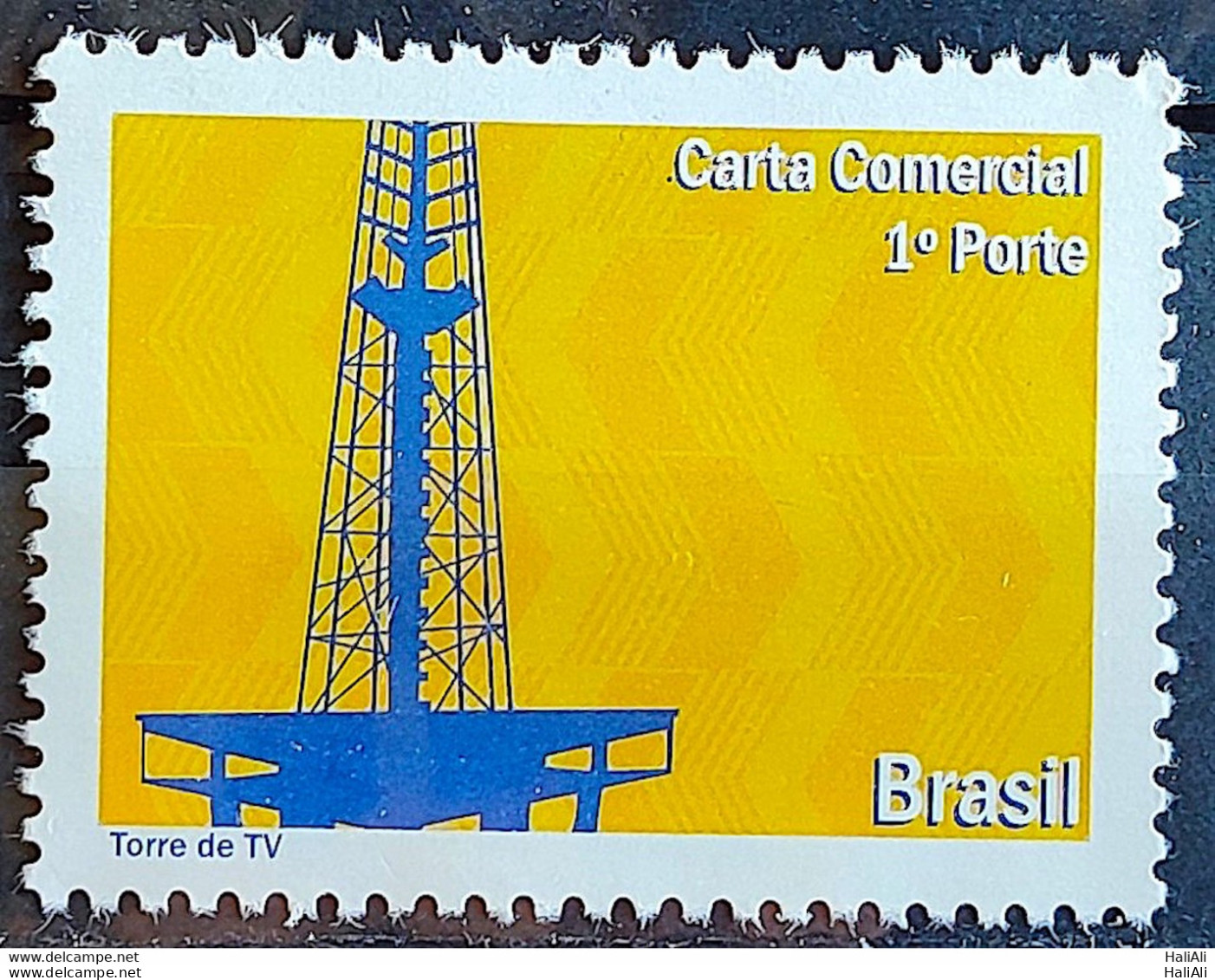 C 2969 Brazil Depersonalized Stamp Brasilia Dream And Reality Tourism 2010 TV Tower Communication - Personalized Stamps