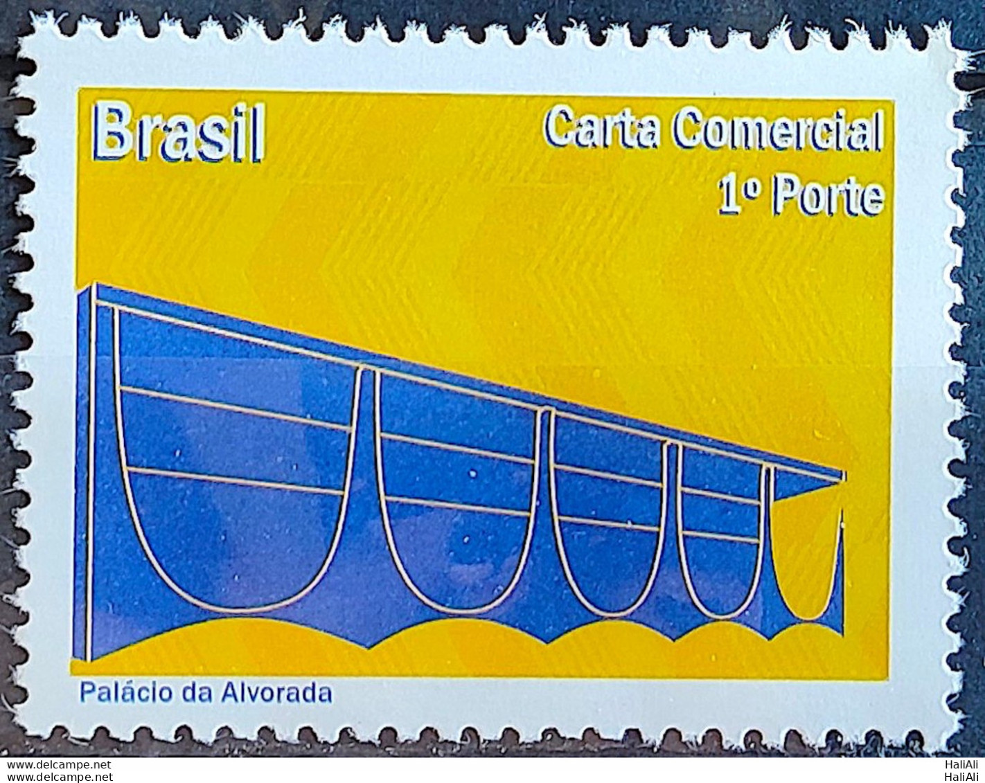 C 2971 Brazil Depersonalized Stamp Brasilia Dream And Reality Tourism 2010 Palacio Da Alvorada Architecture - Personnalisés