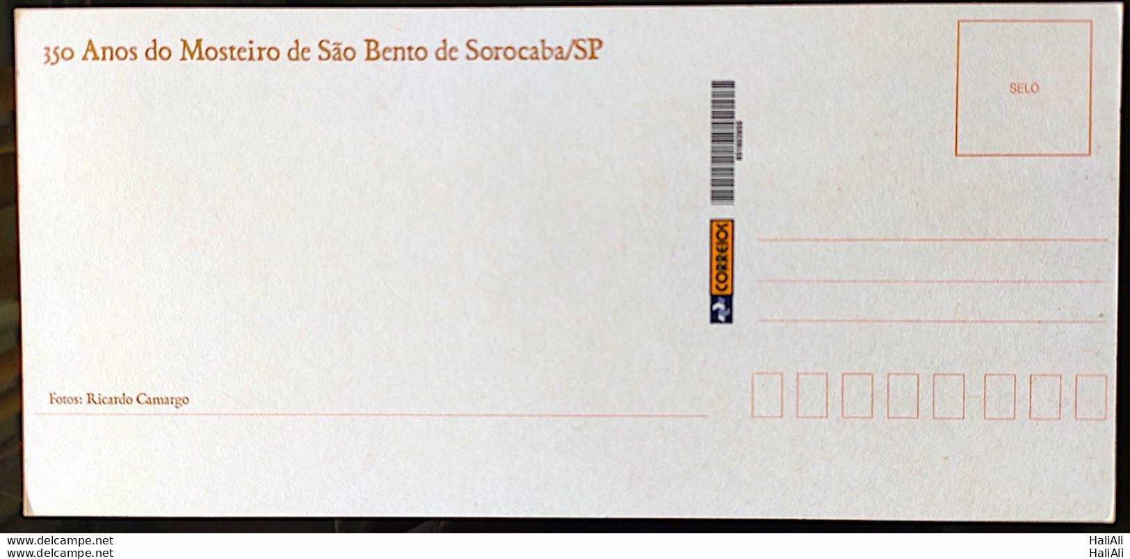 Brazil Maximum Card Monastery Sao Bento Sorocaba Postcard 2010 CBC SP 1 - Maximumkaarten