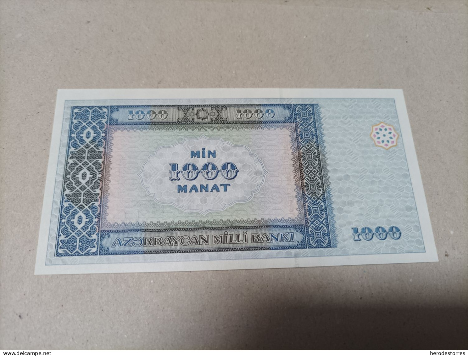 Billete Azerbaiyán 1000 Manat, Año 2001, UNC - Azerbeidzjan