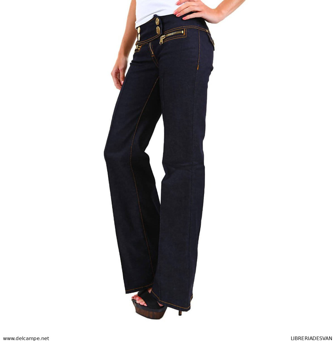 Pantalón Vaquero Sexy Woman Azul Oscuro - Occhiali Da Sole