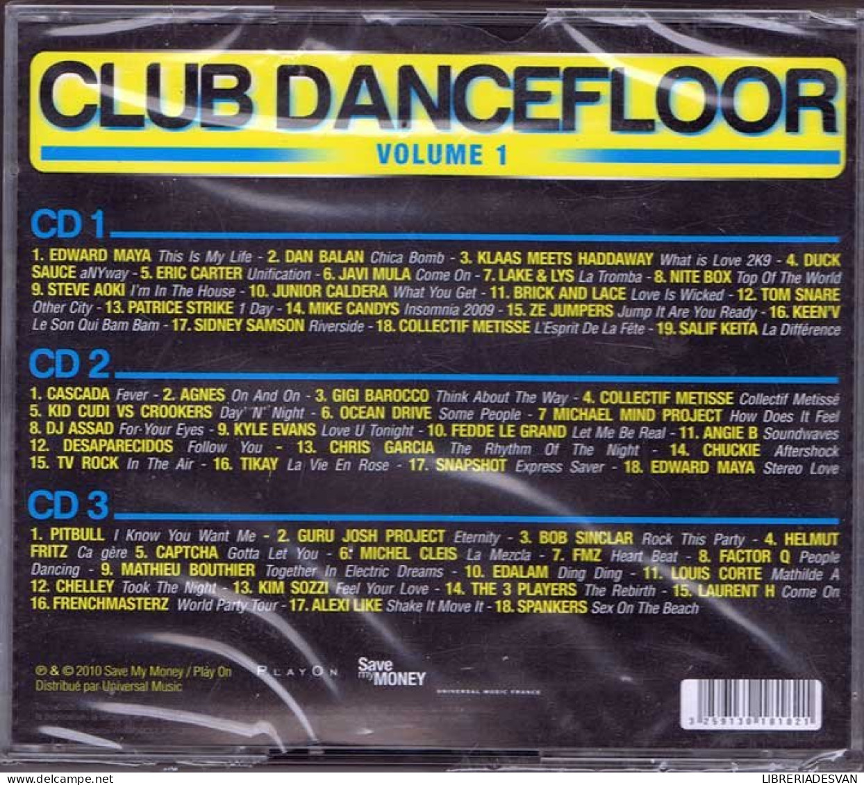 Club Dancefloor Vol. 1 - 3 CD - Sonstige & Ohne Zuordnung