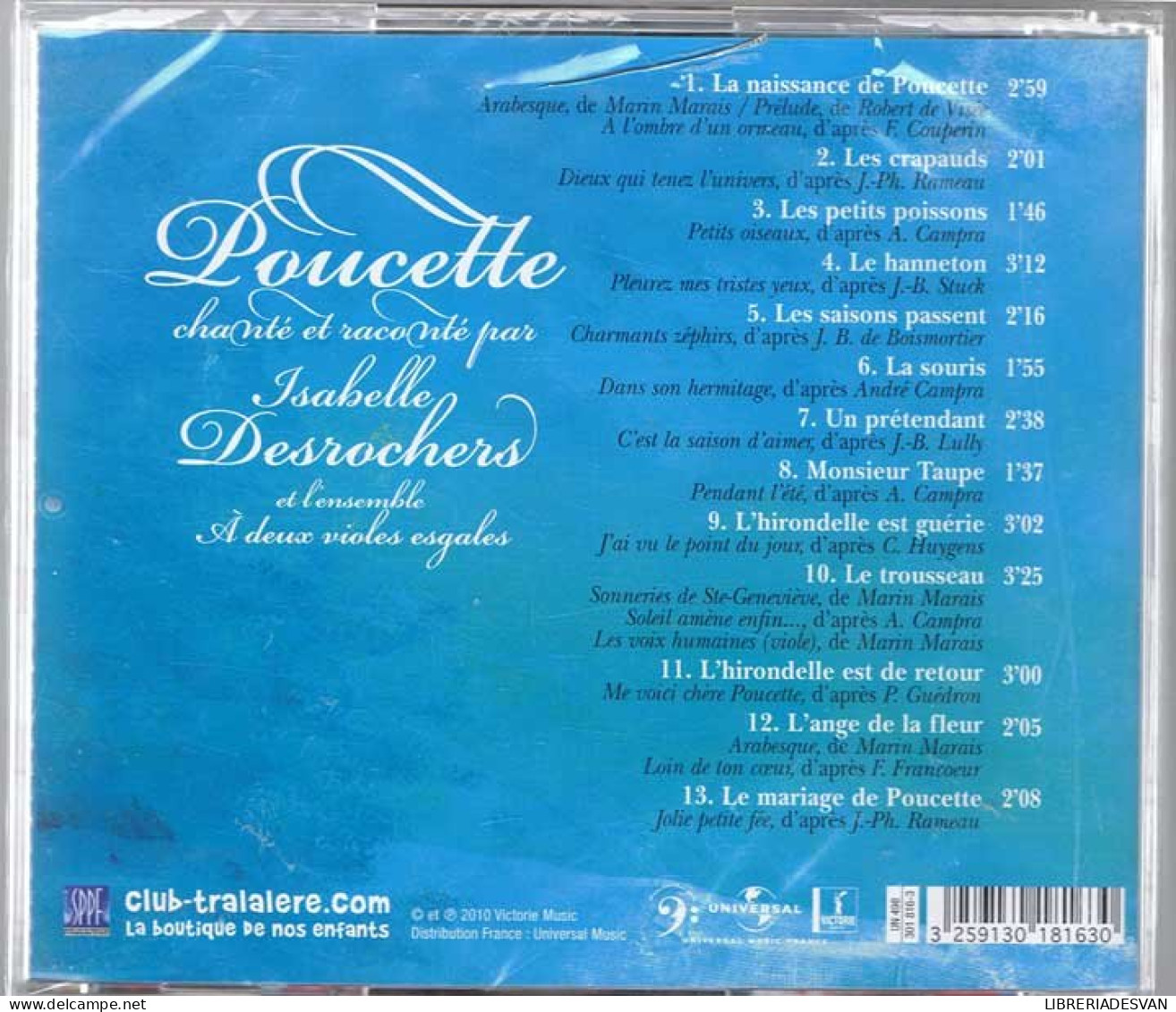 Poucette Chanté Et Raconté - Isabelle Desrochers - Sonstige & Ohne Zuordnung