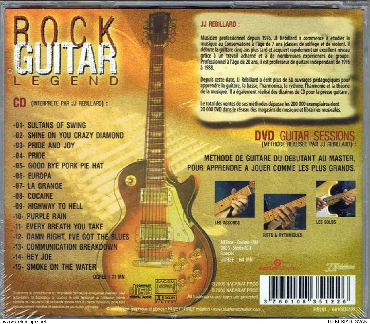 Rock Guitar Legend - CD + DVD - Sonstige & Ohne Zuordnung