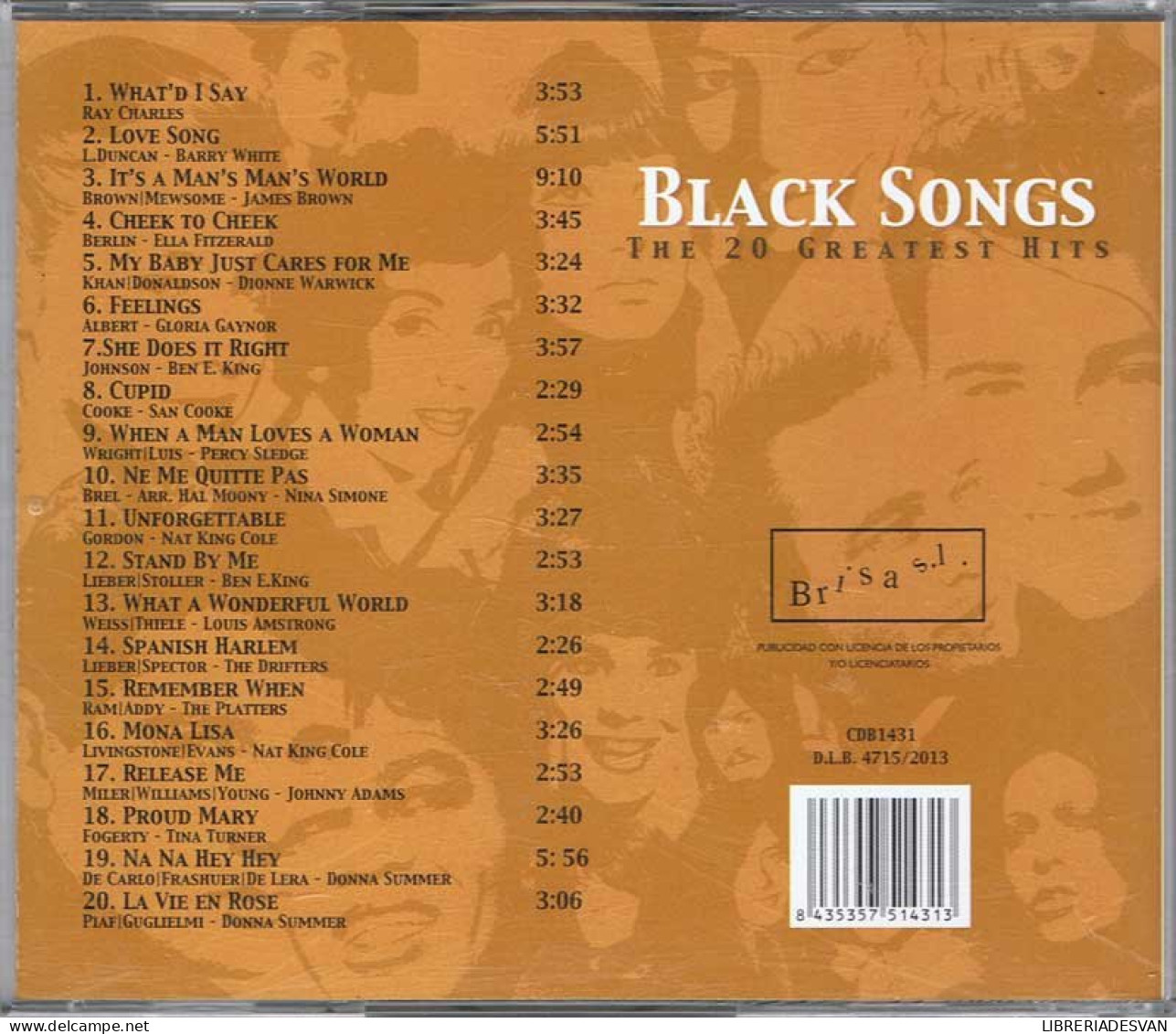 Black Songs. The 20 Greatest Hits - Sonstige & Ohne Zuordnung