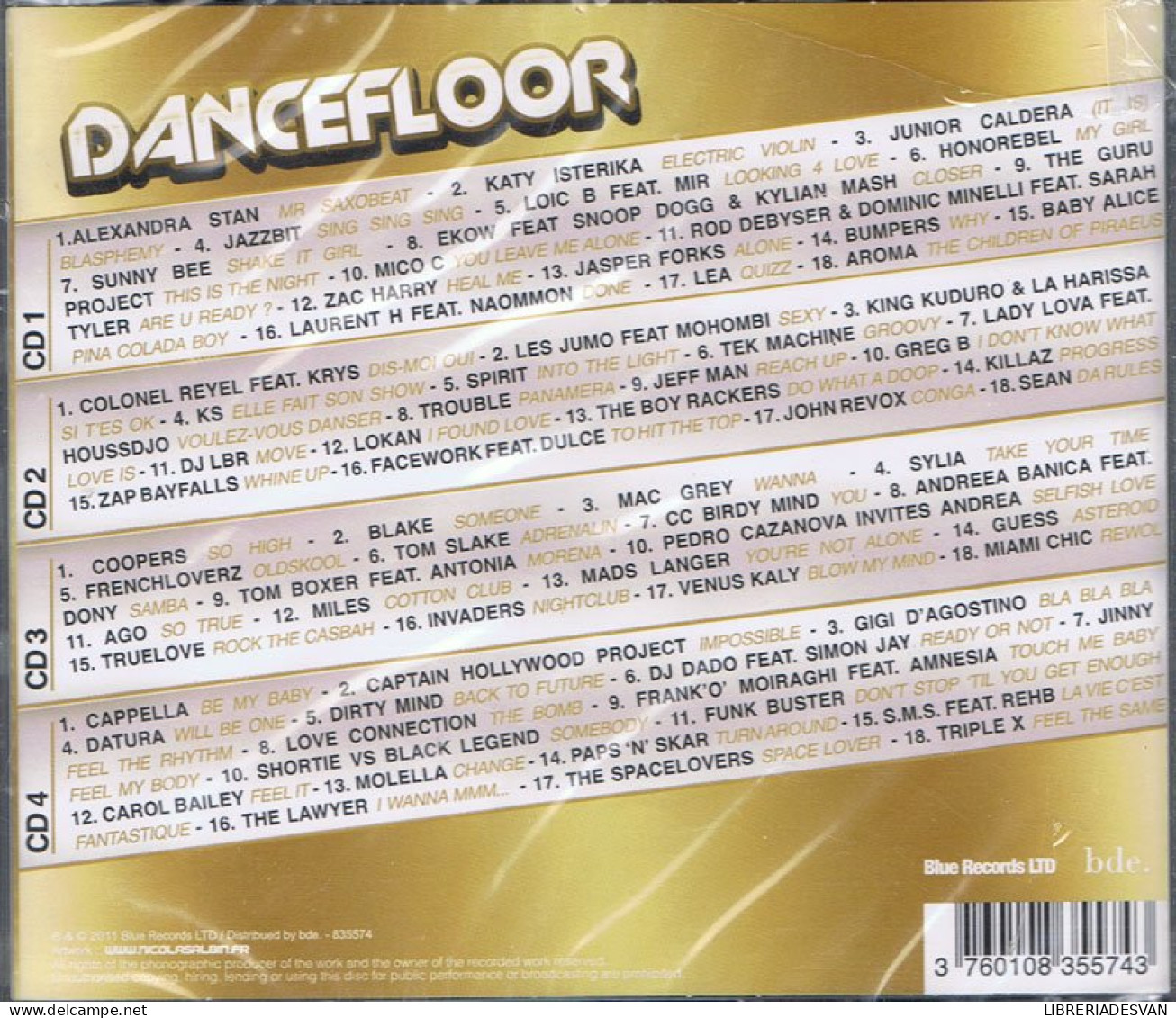 Dancefloor. Estuche Con 4 CD - Sonstige & Ohne Zuordnung